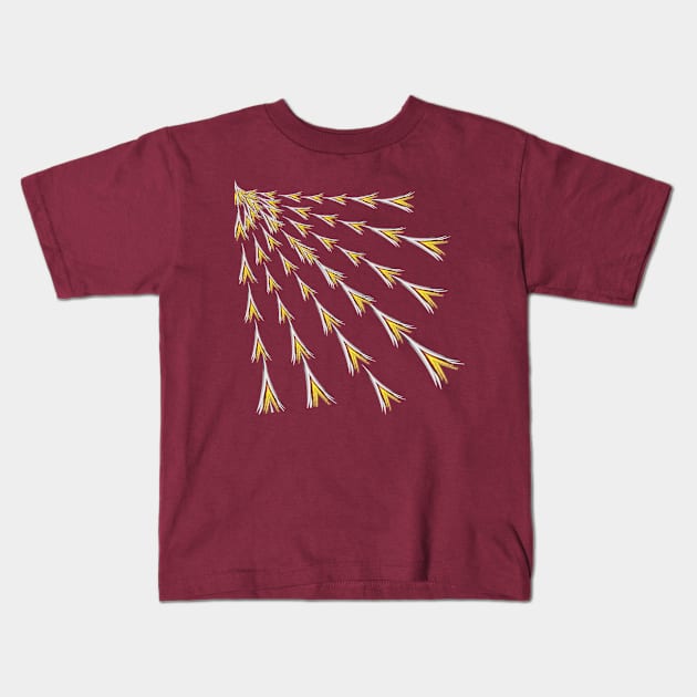 Arrows beautyful art design. Kids T-Shirt by Dilhani